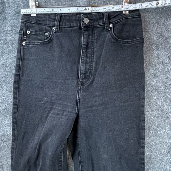 Lovers + Friends Greyson Slim Boot Jeans Womens 30‎ Shadow Hill Ultra High Rise - Picture 7 of 10